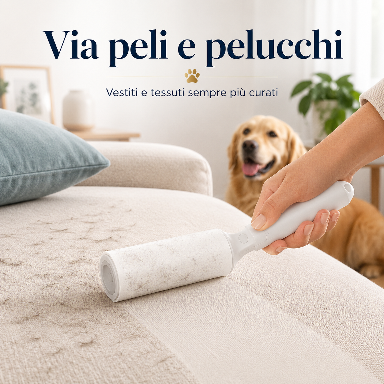Rullo Adesivo per peli di animali e vestiti